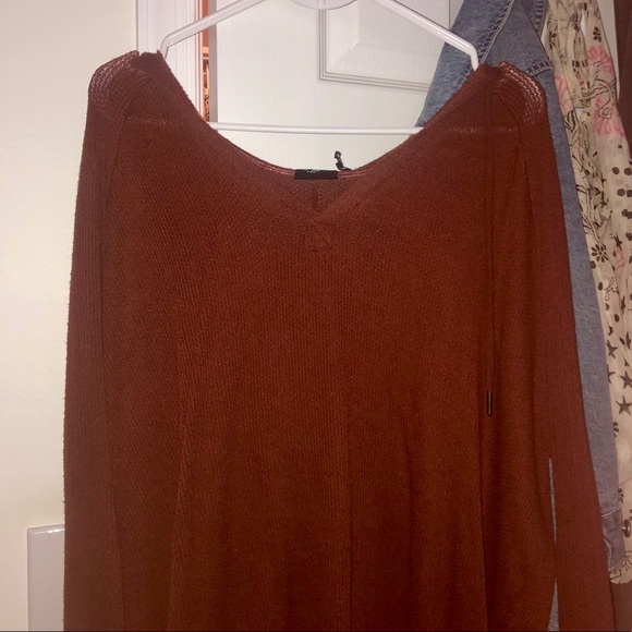 UO waffle knit hoodie - Picture 2 of 4